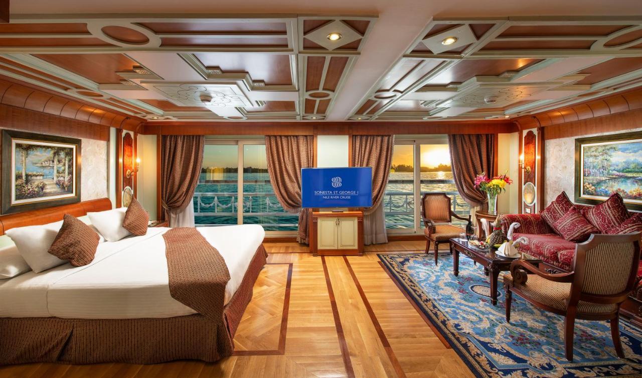 Отель Sonesta St George Nile Cruise - Luxor To Aswan 4 Nights From Monday To Friday Экстерьер фото